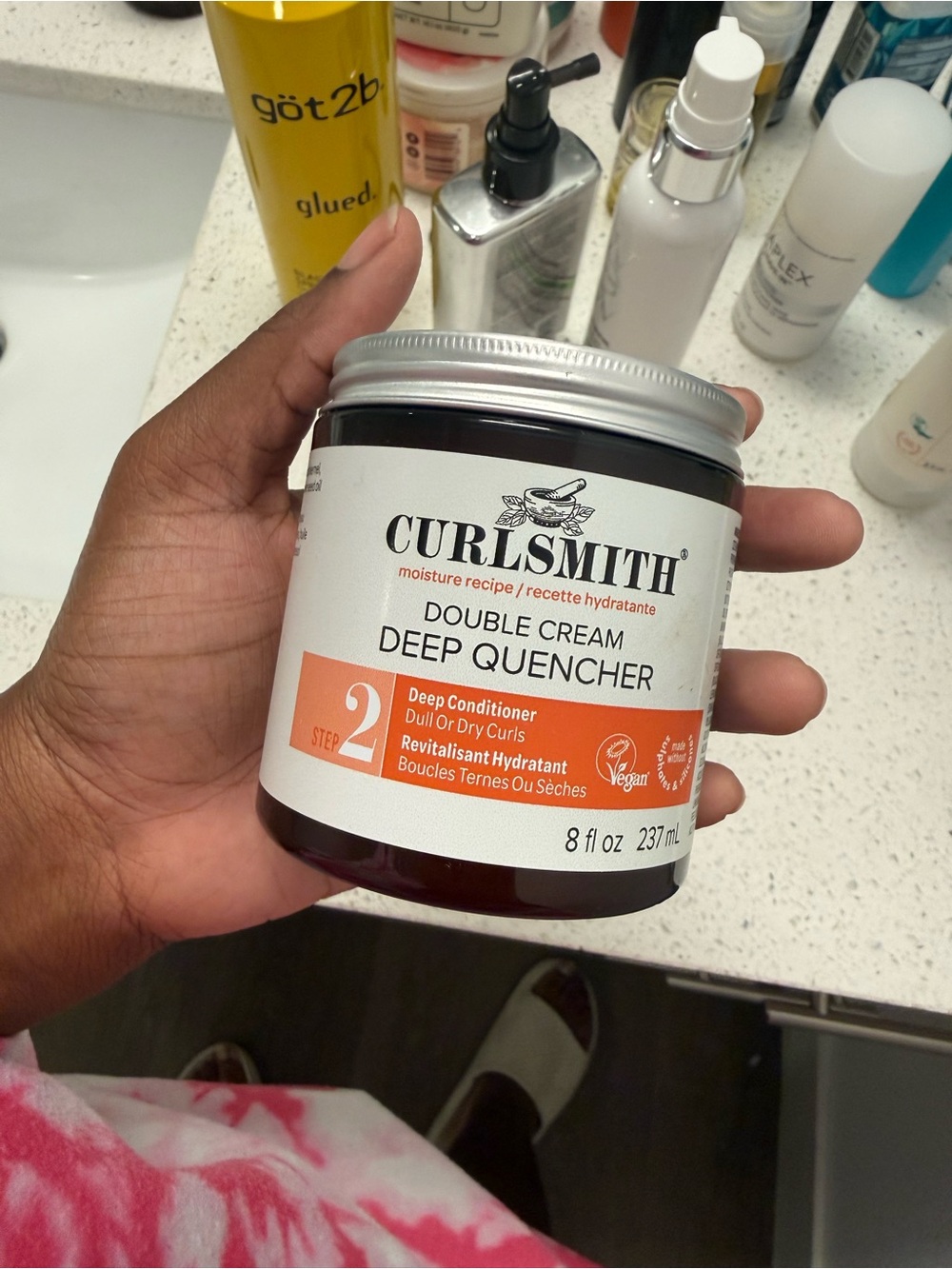 Curlsmith Double Cream Deep Quencher Deep Conditioner